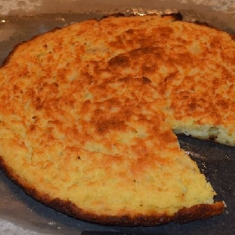 Burgonyalepény maradék burgonyából