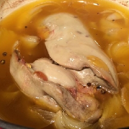 Libamáj almakarikákkal