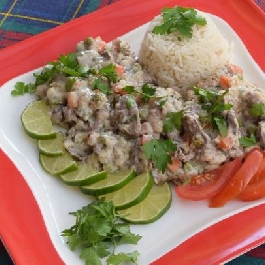 Zöldséges kacsaszívragu