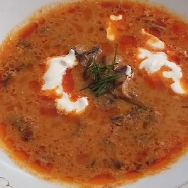 Zöldséges gombaleves