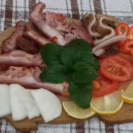 Abált sertésfej