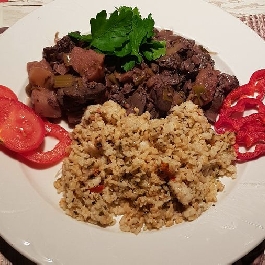 Zelleres, almás máj