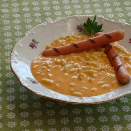 Zöldbabfőzelék