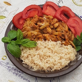 Csirkemelles zöldbab