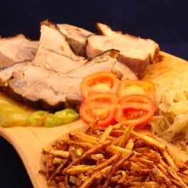 Kemencében sült csülök