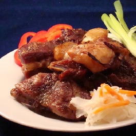 Lassan sütött oldalas