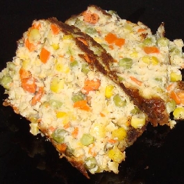 Zöldségfelfújt sajttal