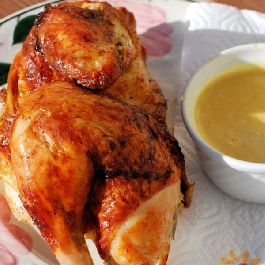 Csirke gravy mártással