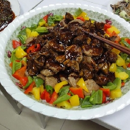 Pirított sertés roppanós paprikával