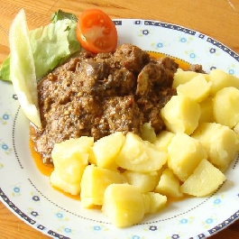 Pirított máj velővel