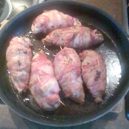 Fácánmell vadász módra