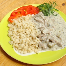 Bazsalikomos pulykatokány